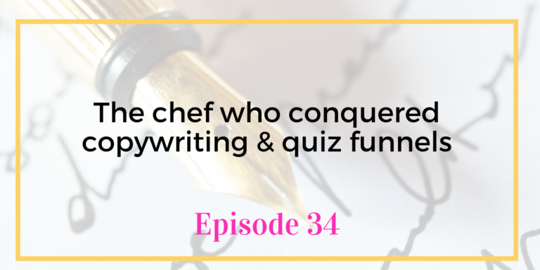 Episode 34 the chef who conquered copywriting Chanti Zak Unicorns Unite VA Podcast