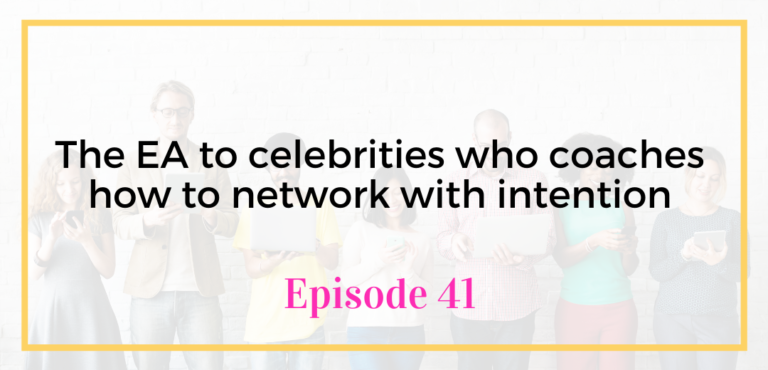 Ali Jones Virtual Assistant Training Episode 41 Networking for Virtual Assistants