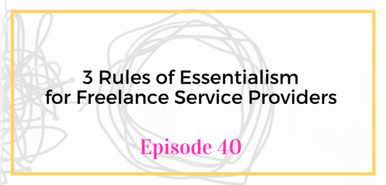 Digital Marketing Virtual Assistant Training Episode 40 for Freelance Service Providers Greg McKeown's Book