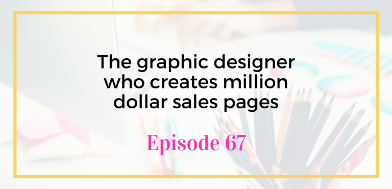 The graphic designer who creates million dollar sales pages